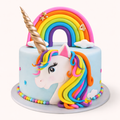 Unicorn Rainbow Cake