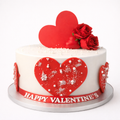 Crimson Love Affair Cake