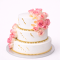 Rose Golden Cake