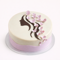 Blossom Silhouette Elegance Cake